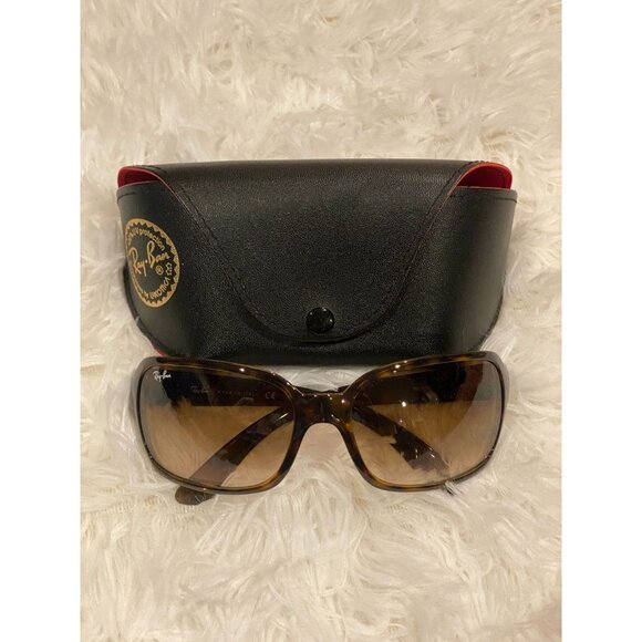 Ray Ban RB 4068 710/51 2N Brown Tortoise Gradient Sunglasses RB4068 With Case - Picture 5 of 6